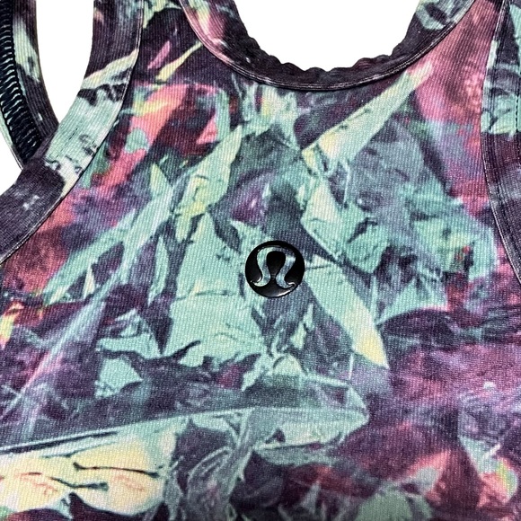 Lululemon Studio Racerback Tank Top Iridescent Multi Color Yoga Run 2 - Picture 5 of 5